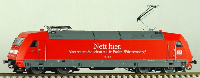 Electric locomotive BR 101 with Nett Hier logo<br /><a href='images/pictures/LS_Models/16048.jpg' target='_blank'>Full size image</a>